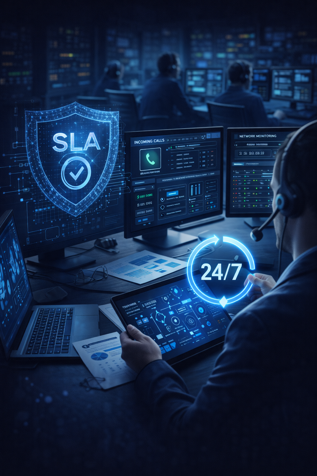 Soporte escalado (SLA 24/7)